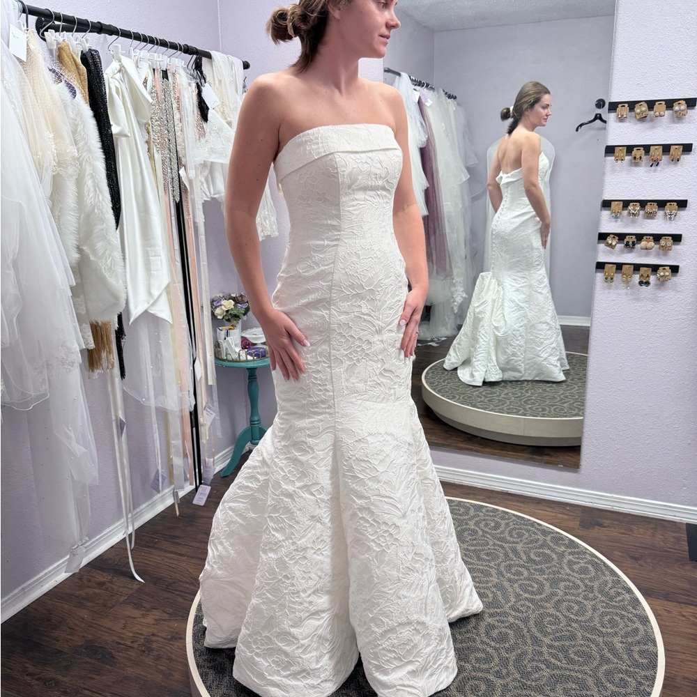 Stella York Strapless Mermaid Wedding Dress